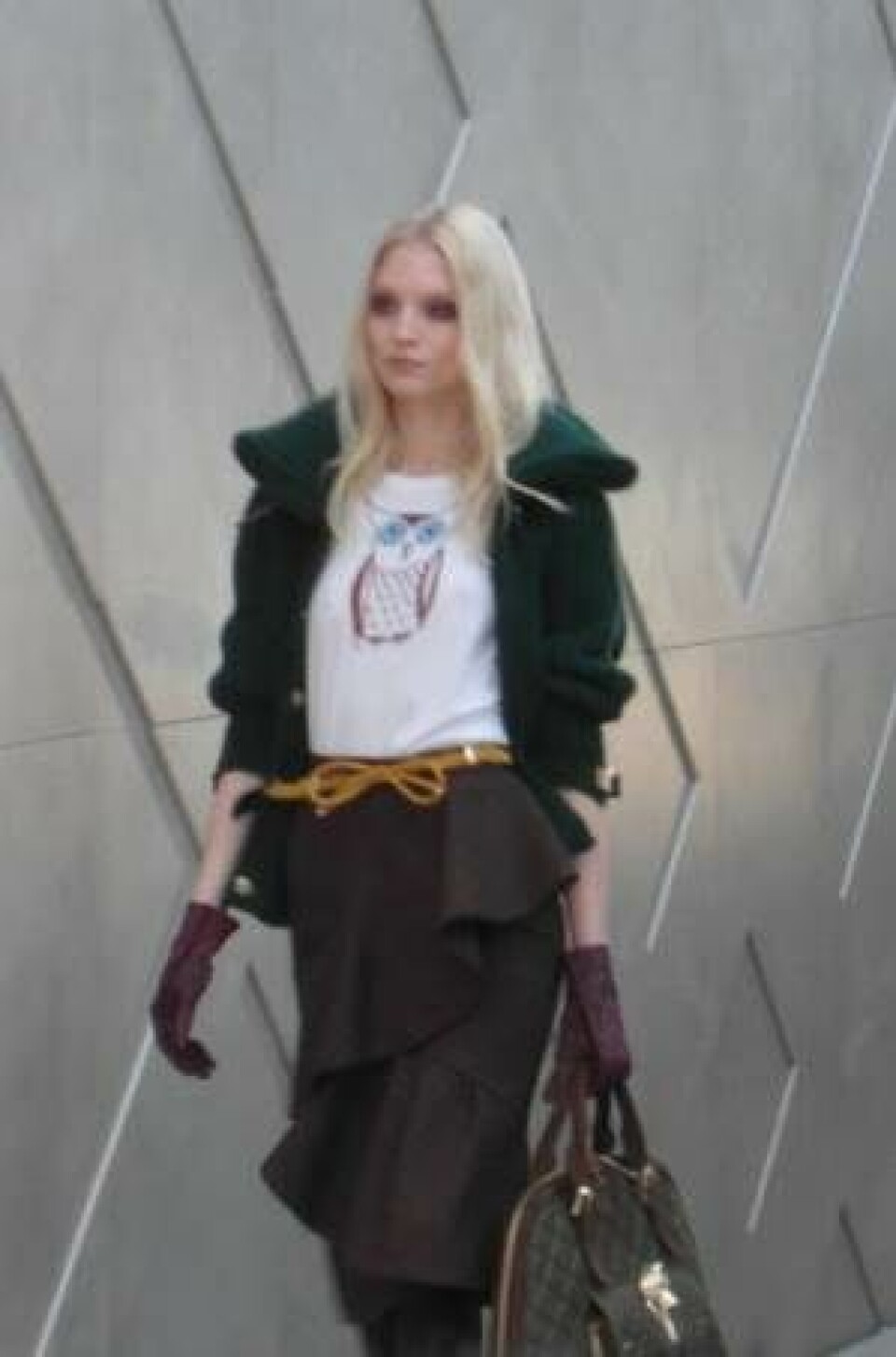 Se front rows, lækre kendisser og smukt tøj hos Burberry