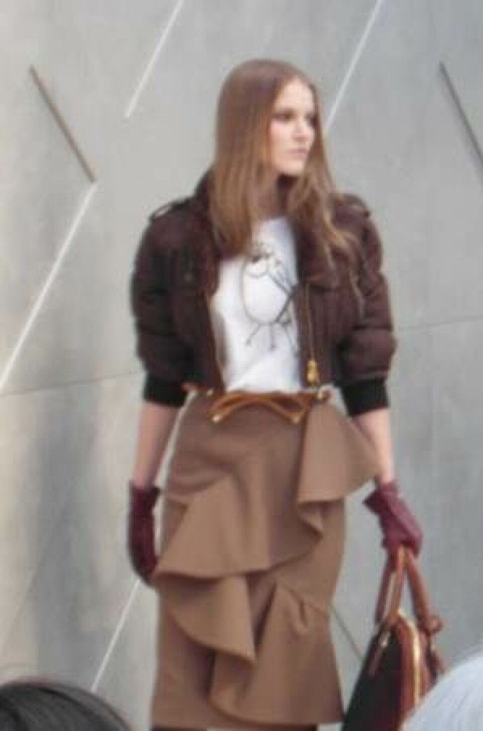 Se front rows, lækre kendisser og smukt tøj hos Burberry