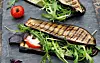 Aubergine sandwich