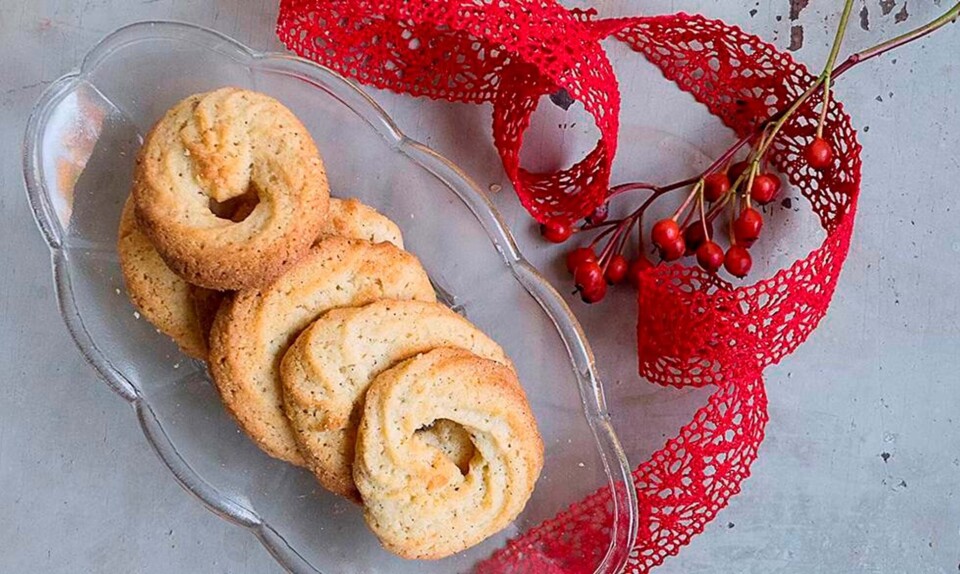 Opskrift på glutenfri vaniljekranse