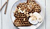 Vafler på den sunde måde: Quinoavafler med skyr & bananer
