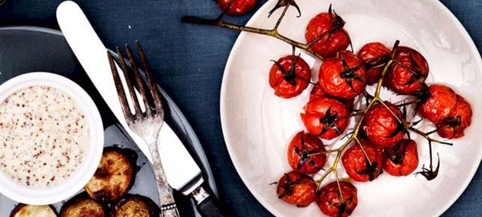 Brunch 300 kr.: Kartofler og cherrytomater