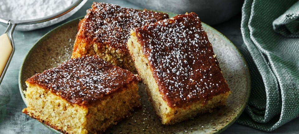 Lynhurtig banankage med Daim