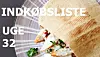 Ugemenu: Se indkøbsliste til uge 32
