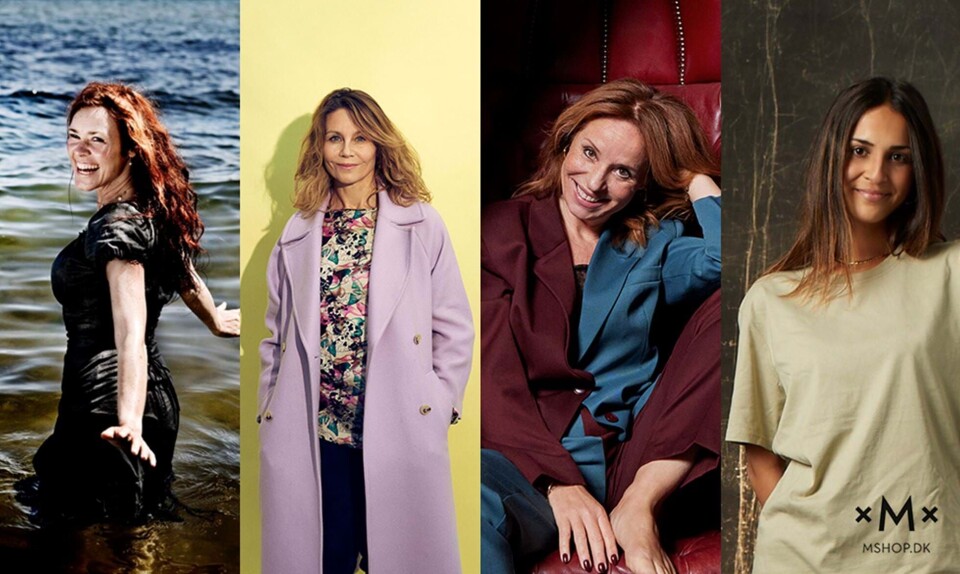 Joan Ørting, Anne Louise Hassing, Elisa Lykke og Michelle Demir