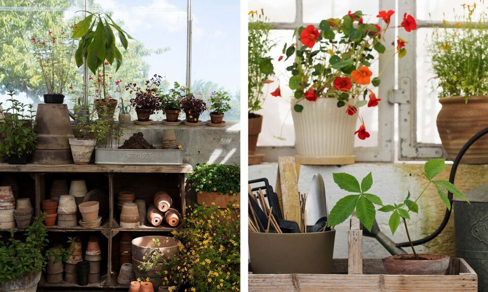 Planteborde DIY inspiration
