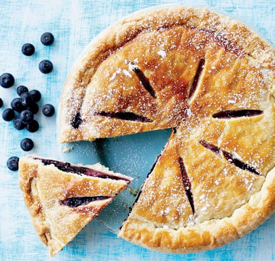 Blueberry pie