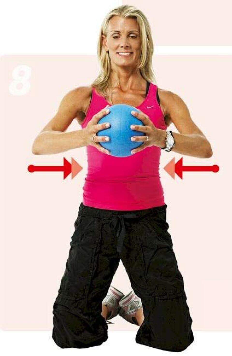 Se 8 øvelser med push-up effekt for brysterne