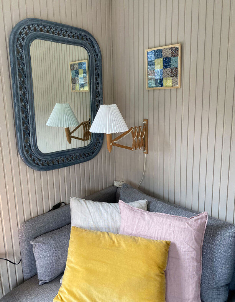 Sofie fund og farver sommerhus