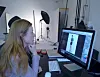 Backstage til modeskydning