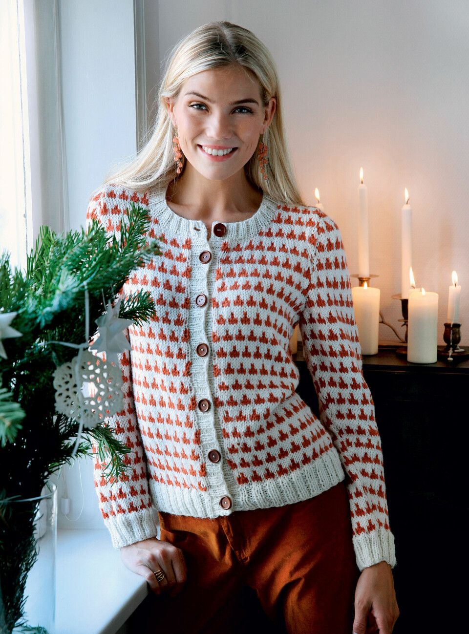 Juletrøje med mønster