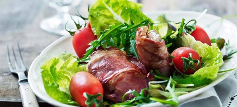 Svinemørbrad som saltimbocca