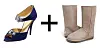 Jimmy Choo og UGG fletter tæer