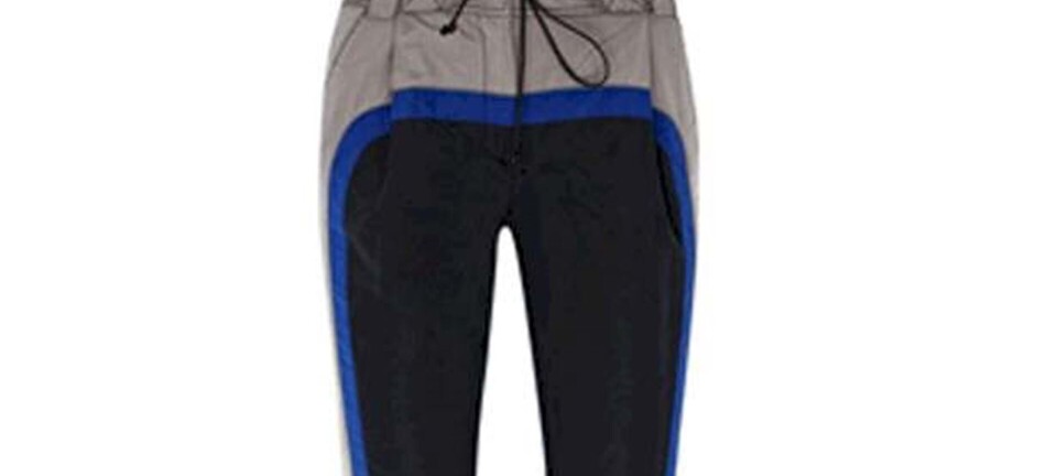 Bukser med sportsdetalje