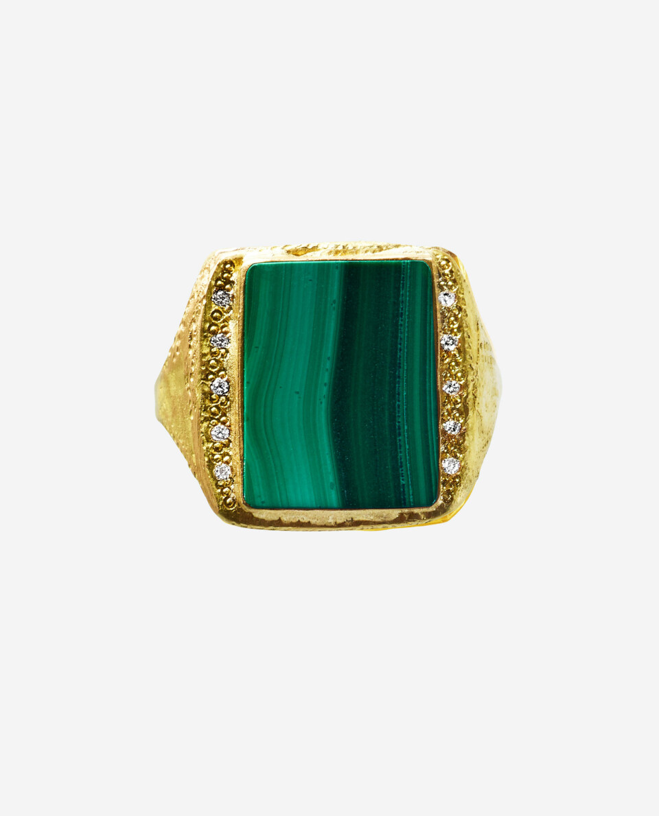 orit malachite-green-signature-ring-recycled-opal-tokyoring.jpg