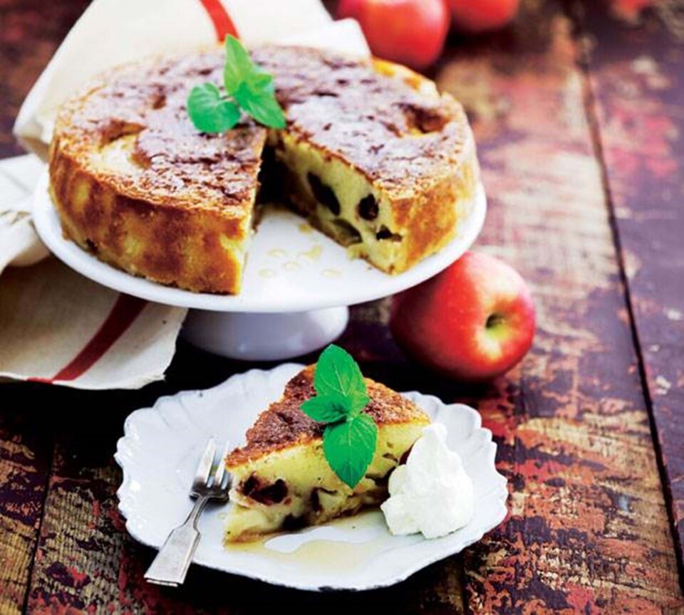 Bagt æblekage