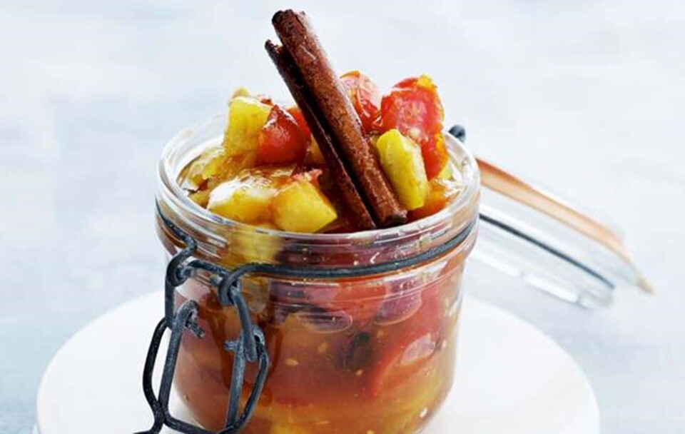 Chutney opskrift med tomat og æble