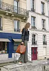 På fotooptagelse i Paris