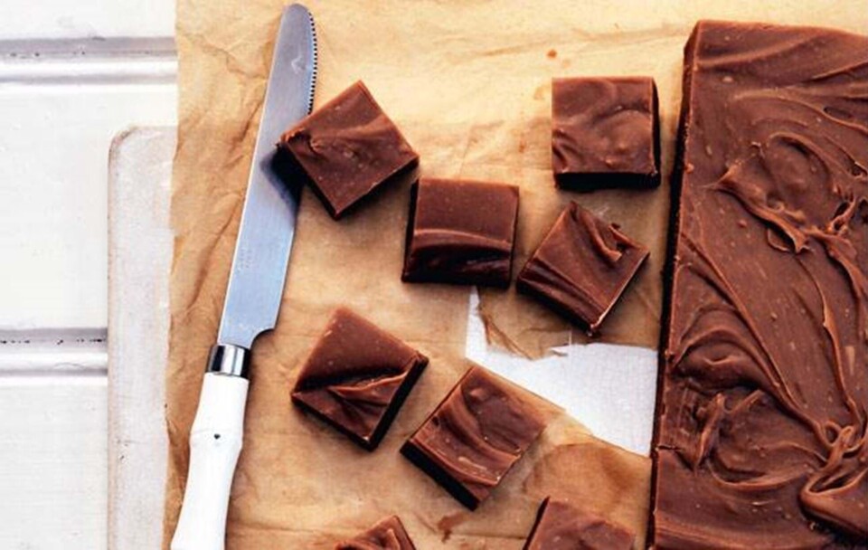 Lækker peanutbutter fudge