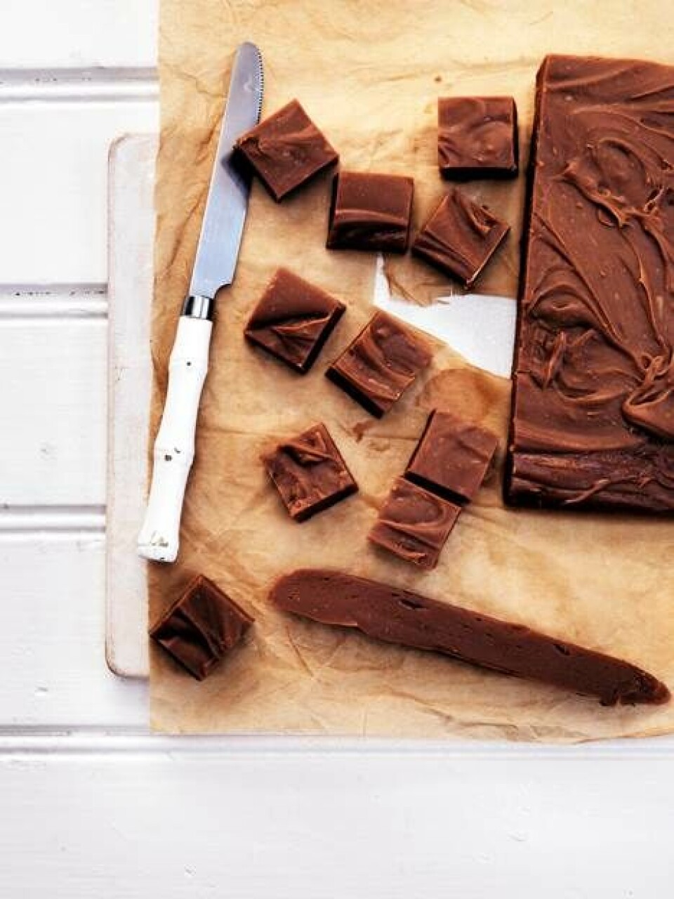 Lækker peanutbutter fudge