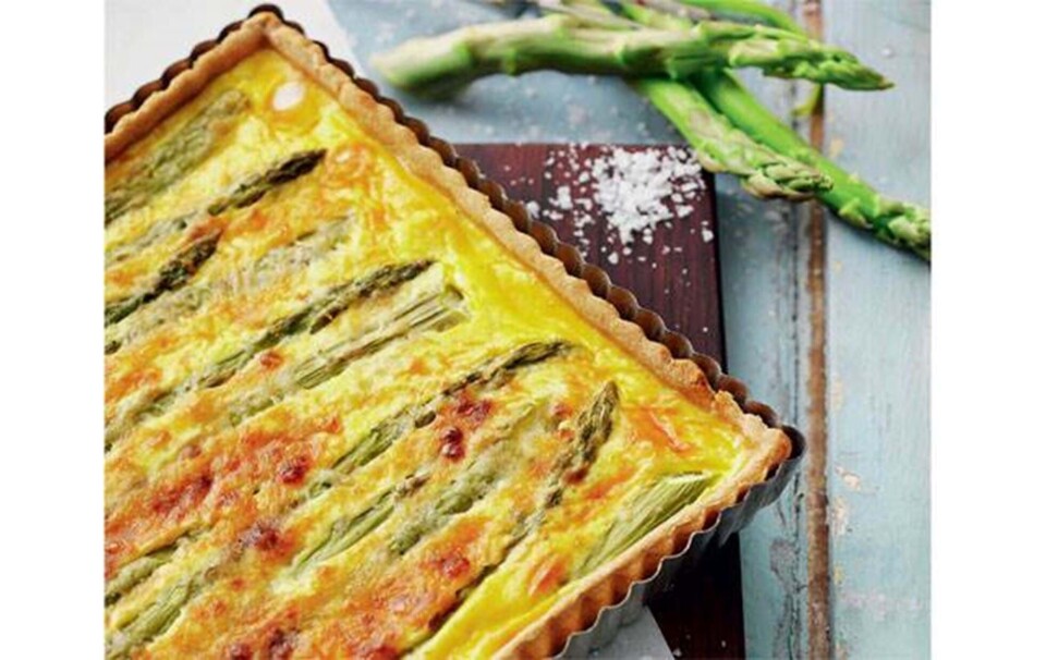 Tærte med asparges