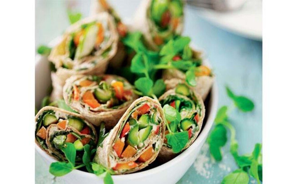 Wraps med asparges
