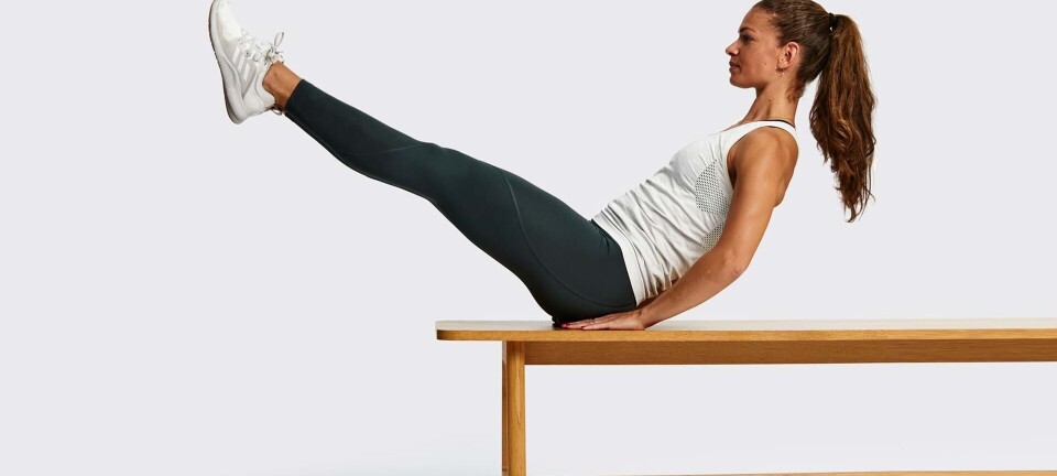 12 effektive øvelser med bænk