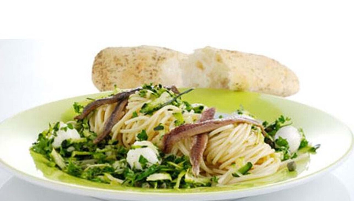 Enkel grøn pasta - fit living