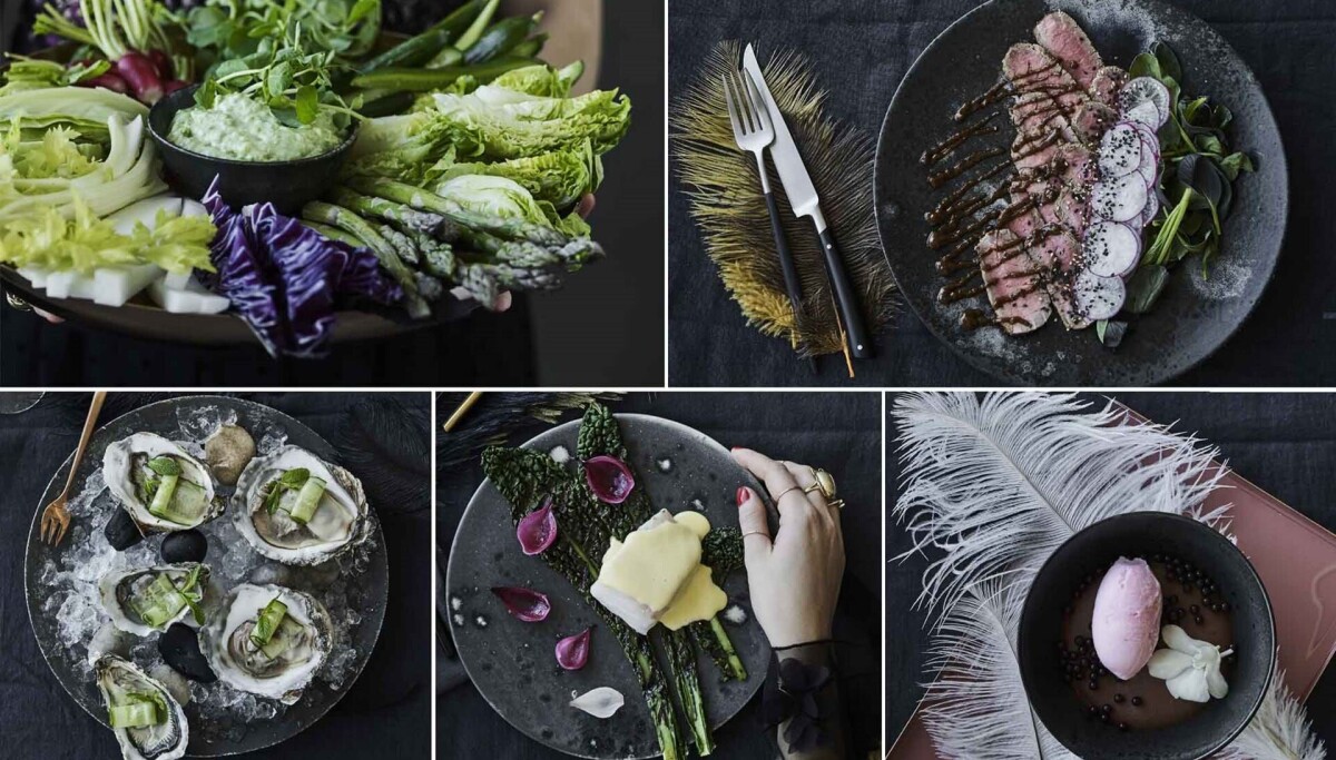 Flot & festlig nytårsmenu med 6 små retter - ALT.dk