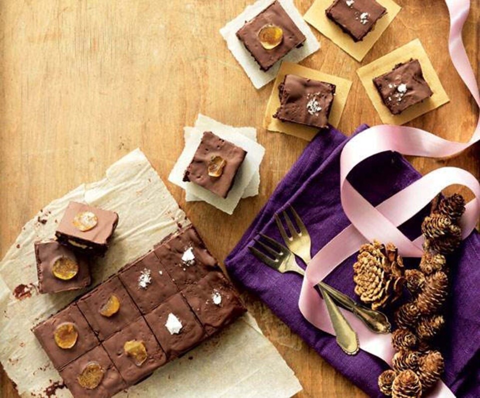 Brownies med ingefær