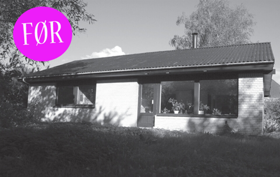 Fra ruin til stilren terrasse