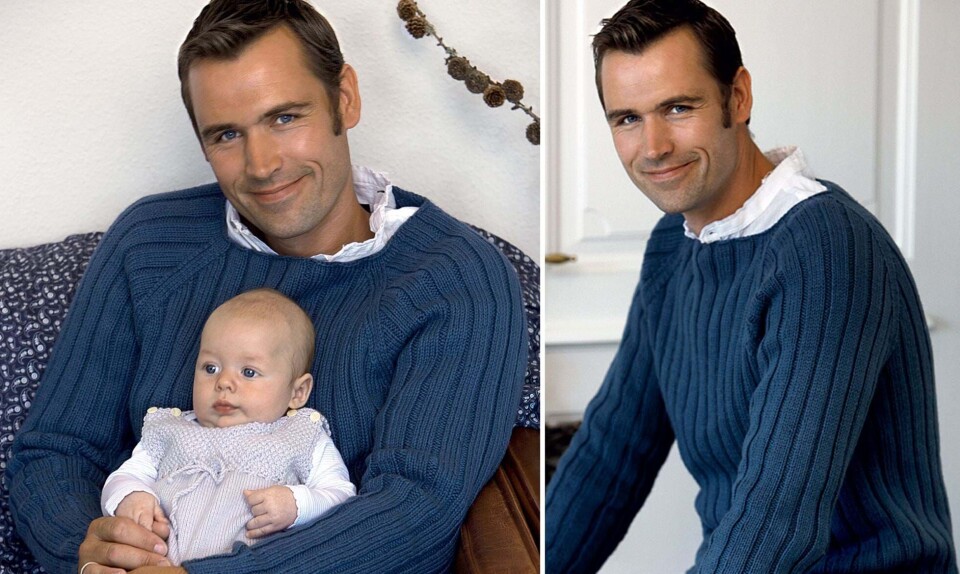 Strik til manden: Herresweater i rib fra Hendes Verden