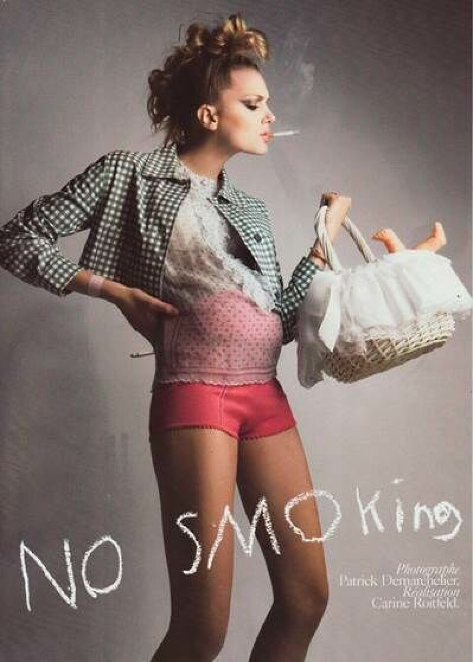 Carine Roitfeld siger NON til cigaretterne