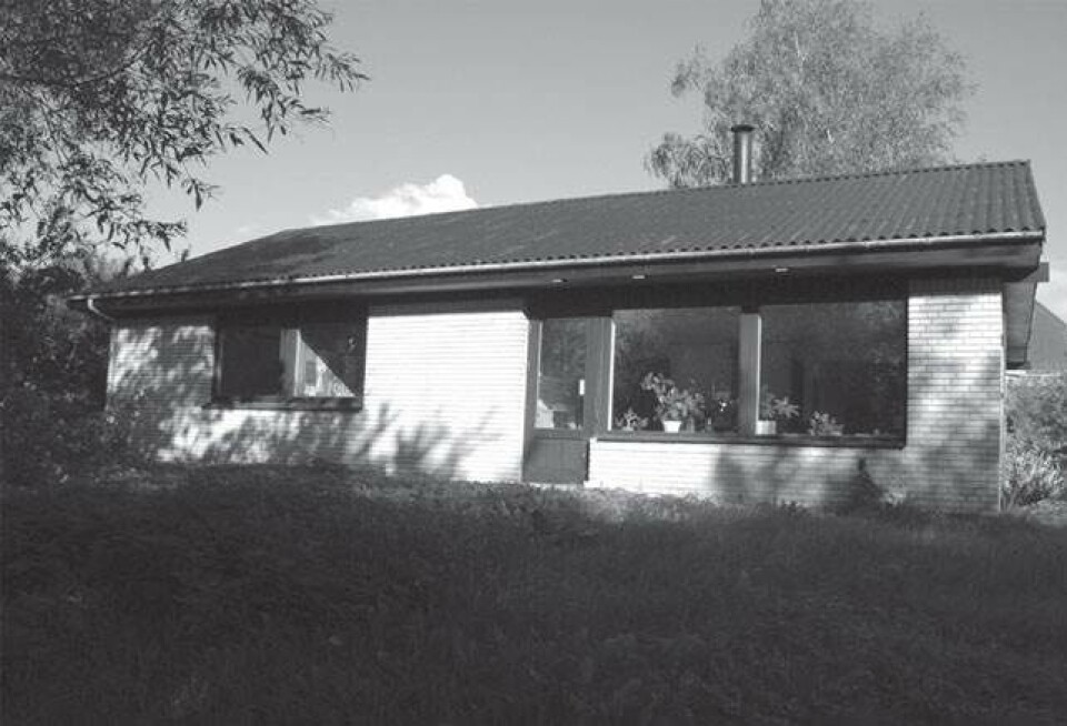 Fra ruin til stilren terrasse