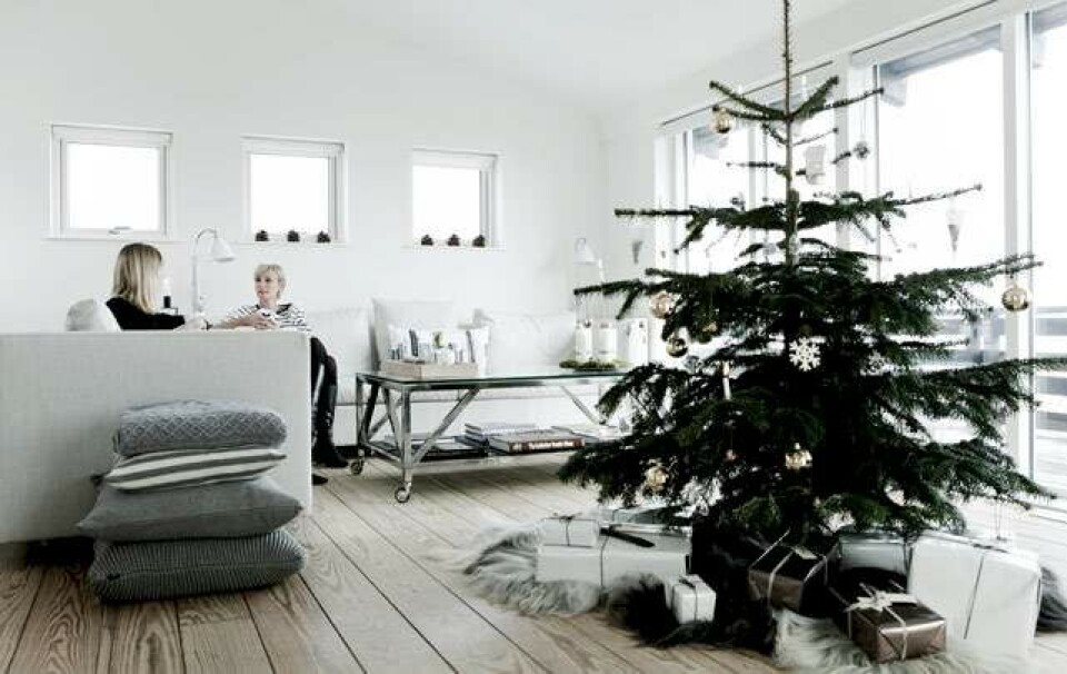 Julebolig: Stilren pynt i Nordsjælland