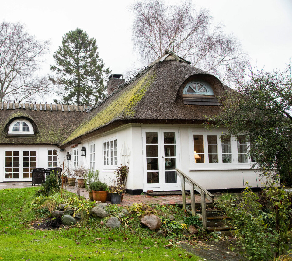 Stråtækte hus