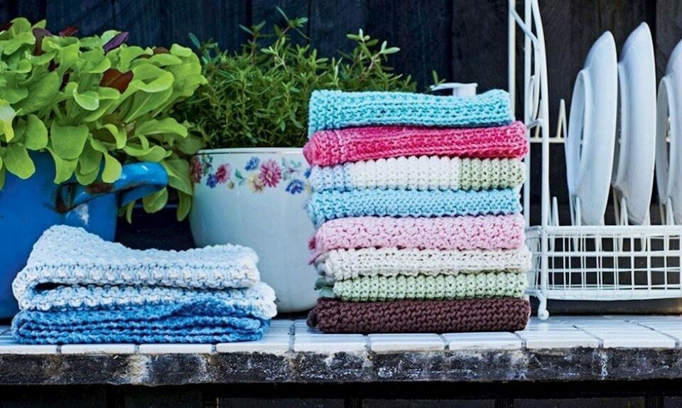 Strikkede og hæklede karklude