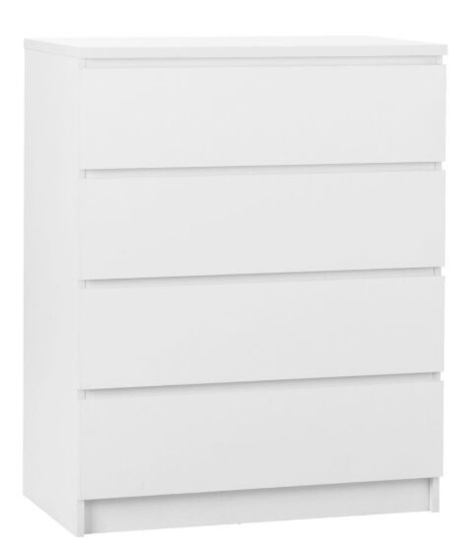 Kommode – MALM kommode med 4 skuffer i hvid IKEA