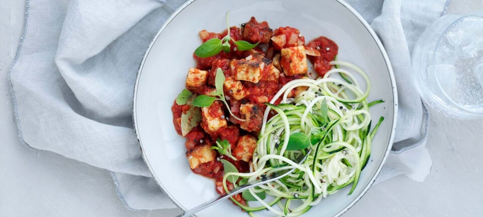 Skøn vegetarisk aftensmad: Pasta a la bolognese