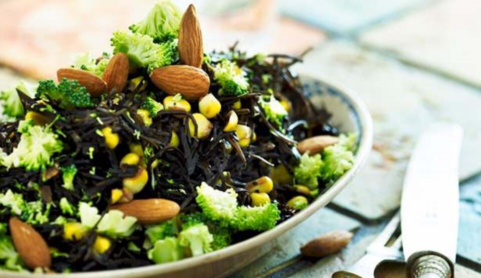 Opskrift på tangsalat med broccoli og friske majs