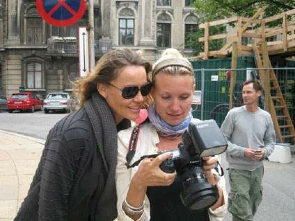 Backstage med Connie Nielsen