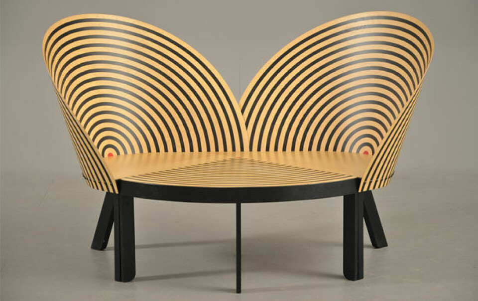 Bænk for to, 1989 Nanna Ditzel
