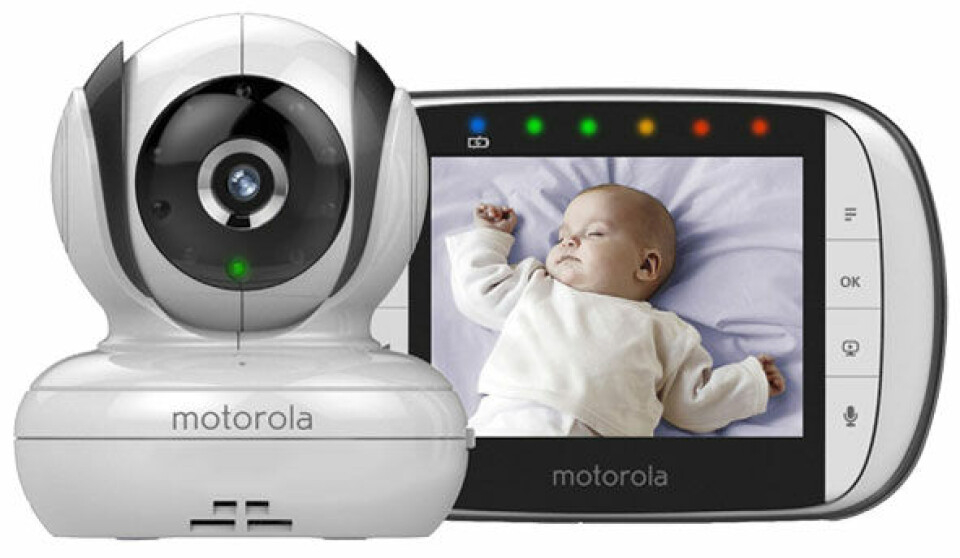 MOTOROLA babyalarm test