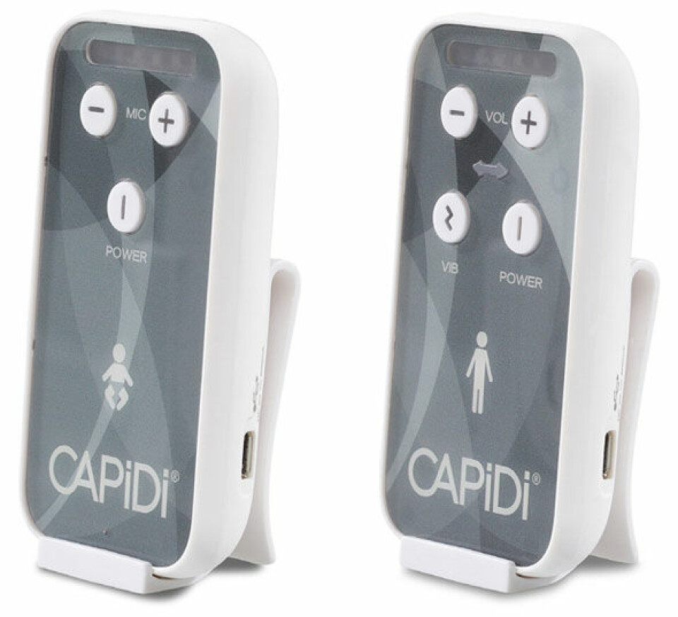 CAPIDI babyalarm test