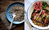 Dittes madblog: Lav salat med bagte auberginer og granatæble