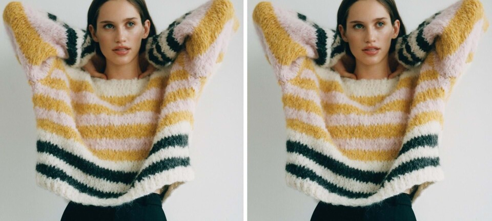 Strik selv: Den smukkeste bluse med striber