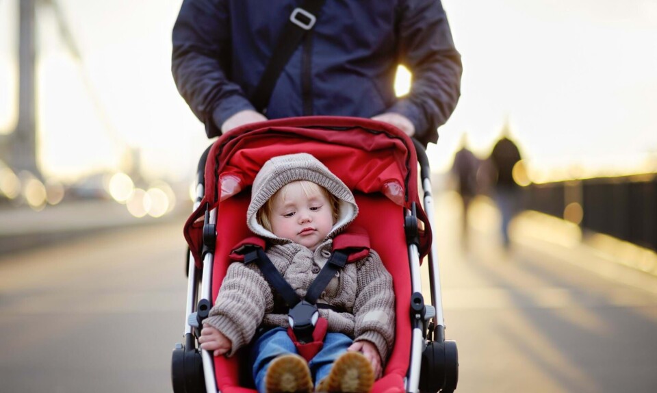 Vi tester paraplyklapvogn