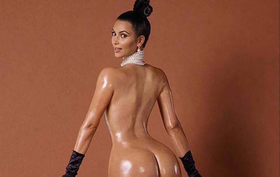 Kim Kardashian har lavet en vild forside for Paper Magazine.