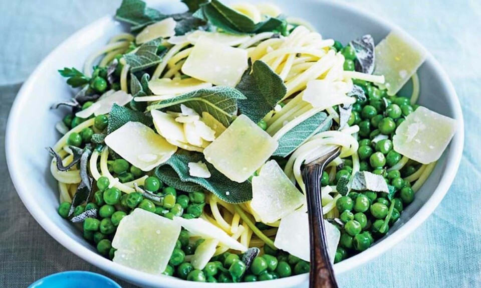 Pasta med flødesovs