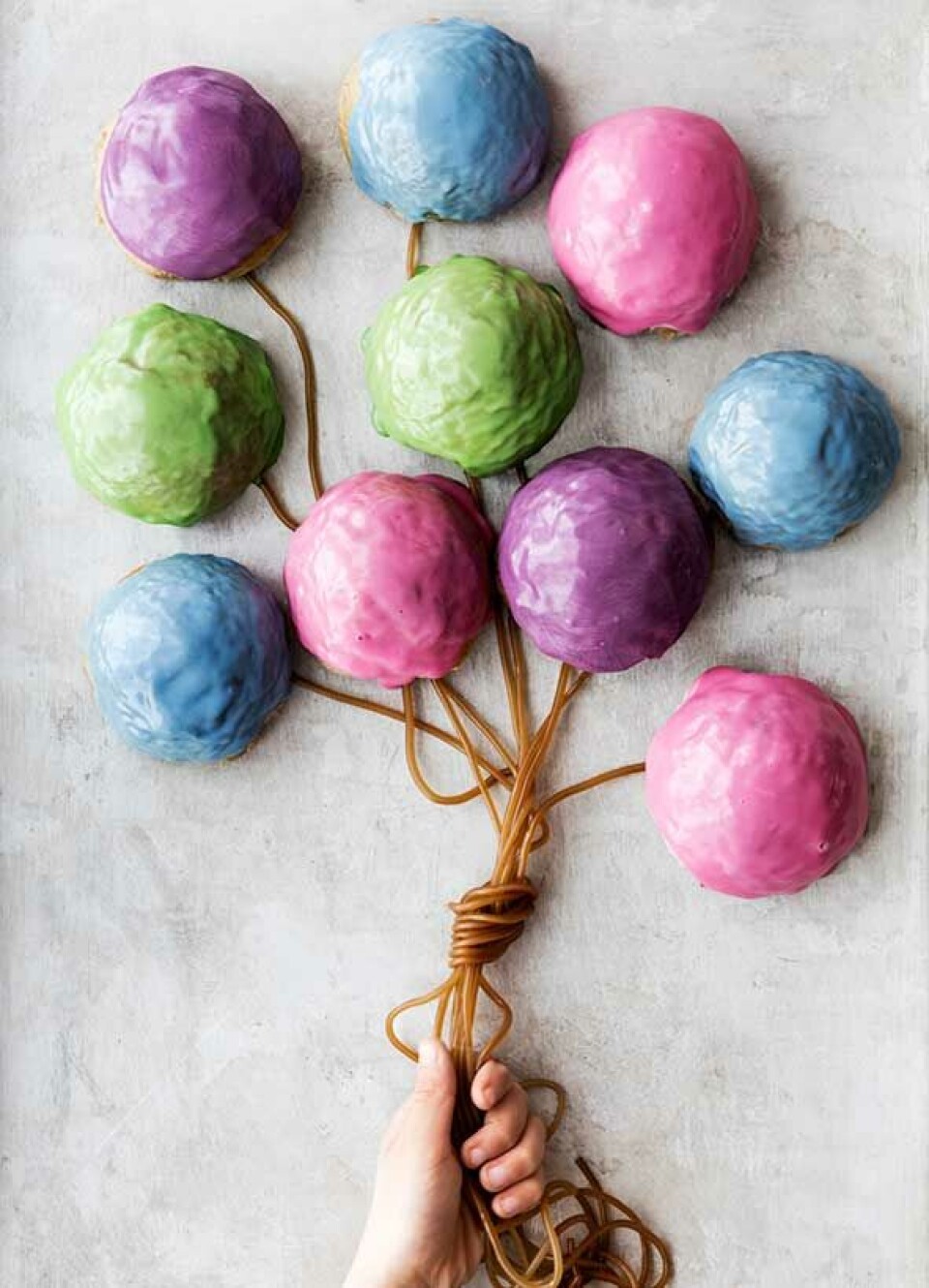 Fødselsdagsboller: De fineste ballon-boller